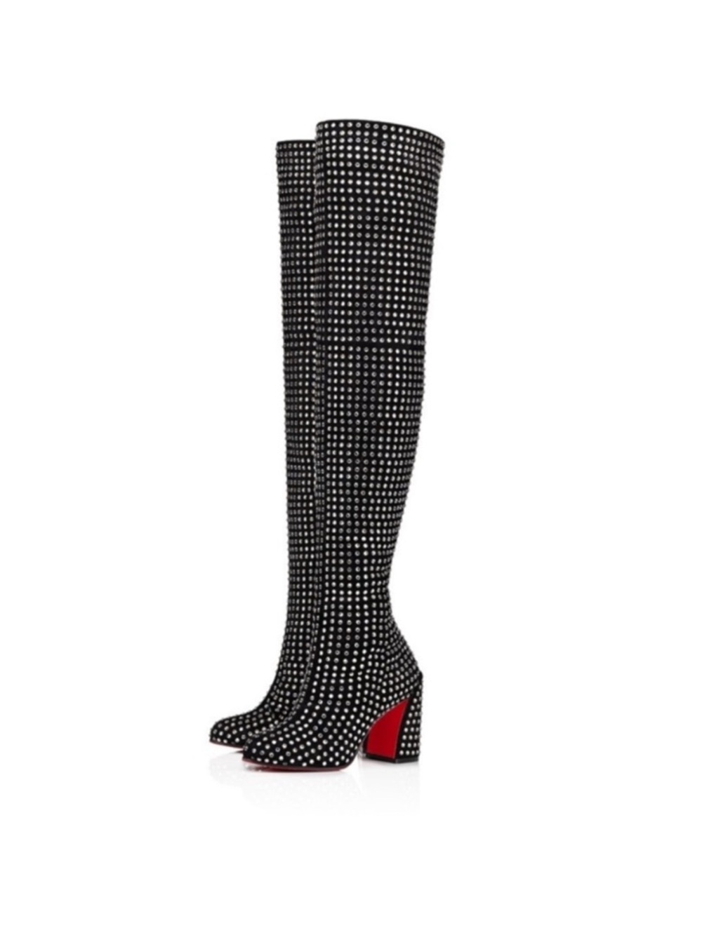 Christian Louboutin Strass
Jane Alta botta Crystal accent boots
RETAIL 9,995
